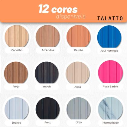 Imagem de Painel Ripado Compacto 4 unid. 2,74m x 25cm larg.