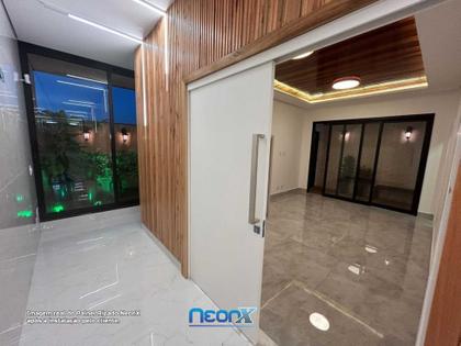 Imagem de Painel Ripado de Madeira Maciça Com Encaixe Macho e Fêmea Réguas 160x3,5 cm NeonX M²