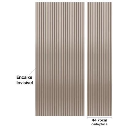 Imagem de Painel Ripado Decorativo em MDF 134 cm x 183 cm Dalla Costa