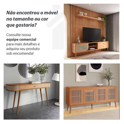 Imagem de Painel Ripado Decorativo em MDF 134 cm x 183 cm Dalla Costa