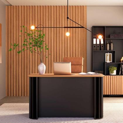 Imagem de Painel Ripado Decorativo em MDF 134cm x 250cm Dalla Costa