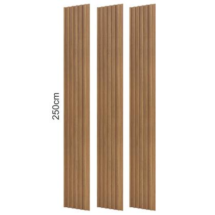 Imagem de Painel Ripado em Placa 134x250cm (3,35m²) Mdf