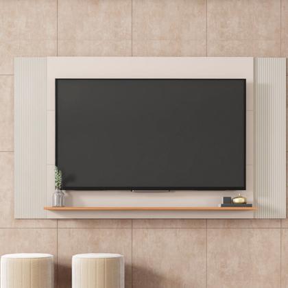Imagem de Painel Ripado Extensível para TV até 55 Polegadas 180CMX108CM Mondrian Marrom