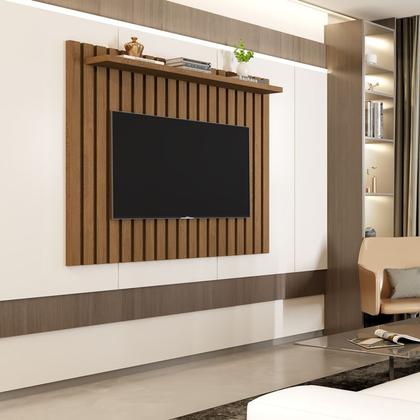 Painel Ripado Lily para Tv até 50 polegadas ENVIA SOMENTE 02 UN - DULLAR Móveis Imagem de Painel Ripado Lily para Tv até 50 polegadas ENVIA SOMENTE 02 UN