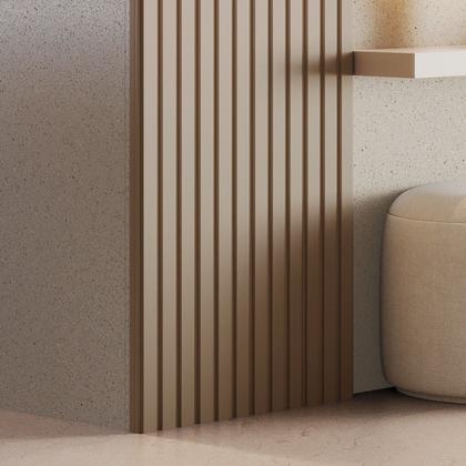 Imagem de Painel Ripado Milão 2,50x0,58x3,3mm(1,45)m² Ecorevest