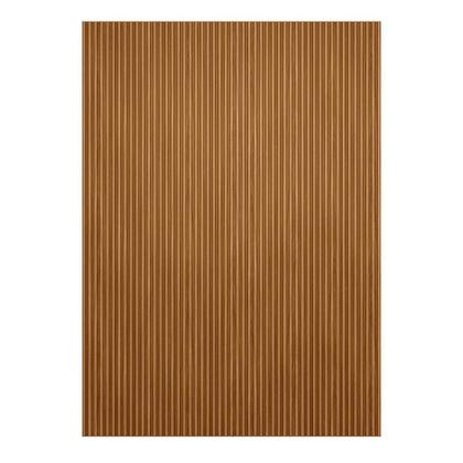 Imagem de Painel Ripado Modular 2,50x1,80cm (4,50m²) Marrom/Nature Fosco Linea Brasil