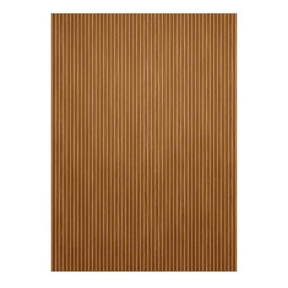 Imagem de Painel Ripado Modular 2,50x1,80cm (4,50m²) Marrom/Nature Fosco Linea Brasil