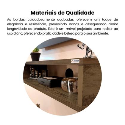 Imagem de Painel Ripado para TV até 40 Polegadas com Nicho Cine