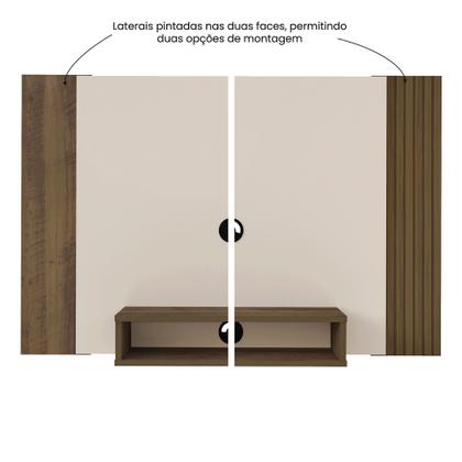 Imagem de Painel Ripado para TV até 40 Polegadas com Nicho Cine