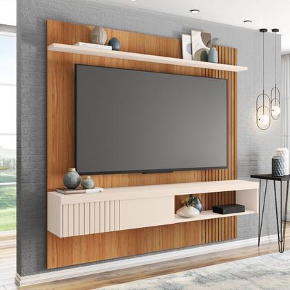 Imagem de Painel Ripado para TV até 65 Polegadas 180cmx183cm Moon