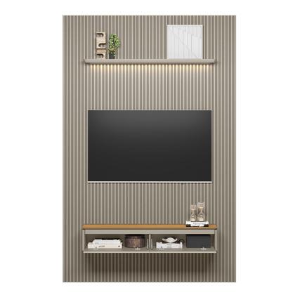 Imagem de Painel Ripado para TV até 75 Polegadas com LED MDF 180CMX250CM Modular