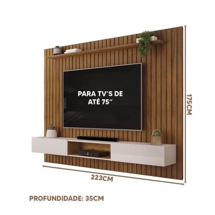Imagem de Painel Ripado Para TV Até 75 Polegadas