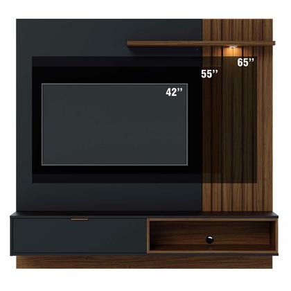 Imagem de Painel Ripado Suspenso para TV até 60 Pol com Led 160x156cm Tocantins Colibri