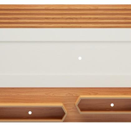 Imagem de Painel Ripado Suspenso para TV até 65 Polegadas 100% MDF 220CMX150CM 2 Nichos