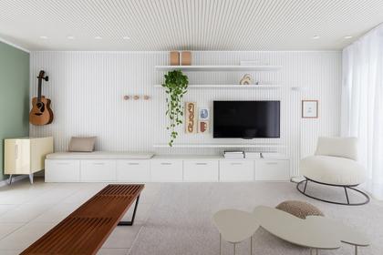 Imagem de Painel Ripado Versátil 01 unid. 2,70m x 1,10m larg.