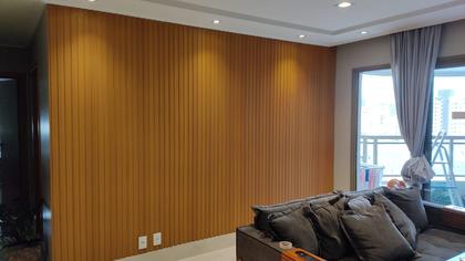 Imagem de Painel Ripado Versátil: 02 unid. 270x27cm larg.