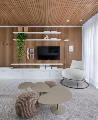 Imagem de Painel Ripado Versátil 2,70m x 27cm larg. 02 unid.