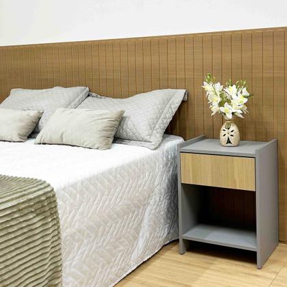 Imagem de Painel Ripado Versátil Meia Parede 1,10m x 2,70m larg. 01 unid.