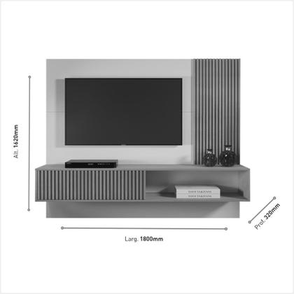 Imagem de Painel Roma Sem Led TV Até 75 Polegadas Mavaular