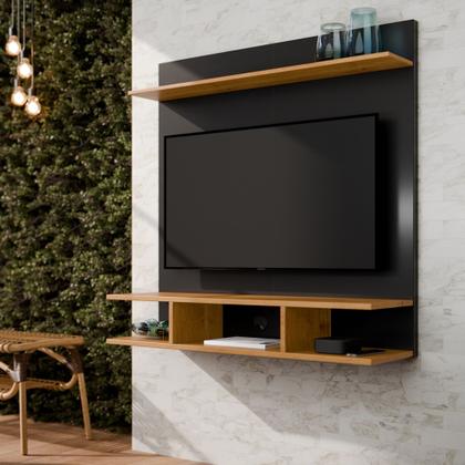 Imagem de Painel Sala Quarto Com Nicho Tvs Até 32 Polegadas C/Prateleira Onix - Varias Cores - Compre Aqui
