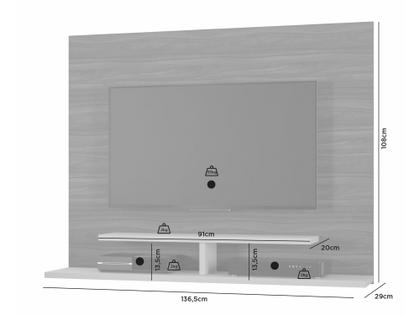 Imagem de Painel Sion Para TV ate 58 Polegadas Jcm Cinamomo