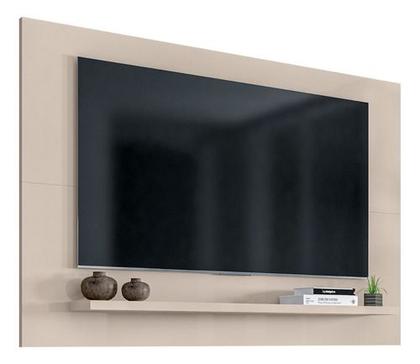 Imagem de Painel Suspenso Aéreo Embutido de Parede Sala De Estar Smart Tv 50 Safira 1,35m Casa D - Offwhite