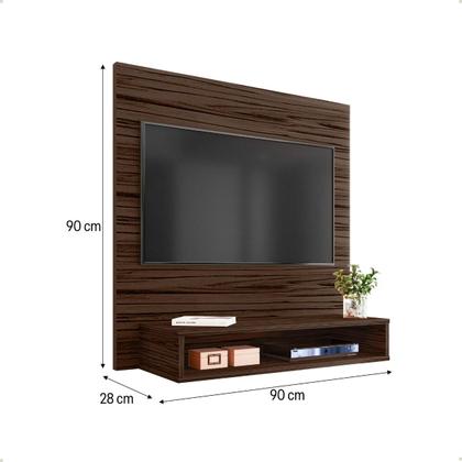 Imagem de Painel suspenso para Sala quarto Milão para TV até 32 polegadas com nicho quarto sala ENVIA SOMENTE 02 UN