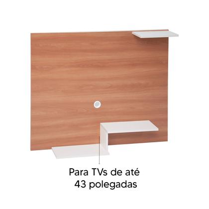 Imagem de Painel Suspenso Para TV Até 40" Polegadas 3 Prateleiras Para Sala De Estar Quarto Rack Fixo Na Parede Moderno Televisão"