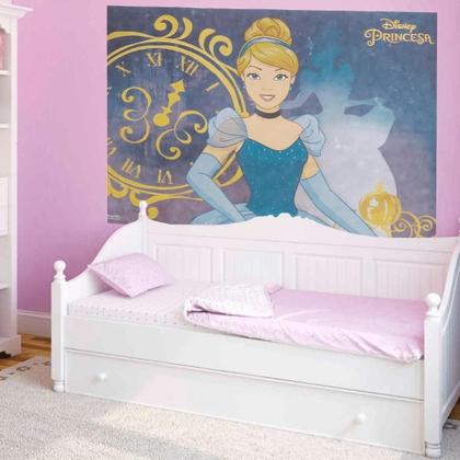 Imagem de Painel Tnt Decoração Festa Cinderela Princesas Disney