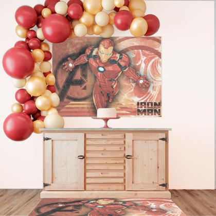 Imagem de Painel TNT Vingadores Homem de Ferro 1,40 x 1,03mt - 24