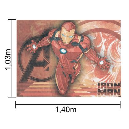 Imagem de Painel TNT Vingadores Homem de Ferro 1,40 x 1,03mt - 24