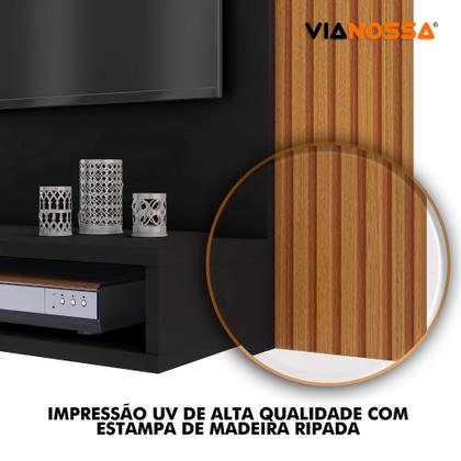 Imagem de Painel Tokyo Para TV De Até 43 Polegadas Com 2 Nichos - ViaNossa
