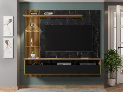 Imagem de Painel Trend Para TVs Até 60 Polegadas Com LED Bechara