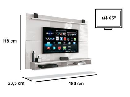 Imagem de Painel Tv 65 Polegadas Branco - Maxi