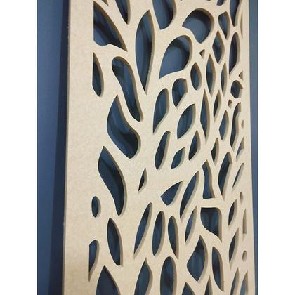 Imagem de Painel Vazado Divisória MDF Amazônia Crú