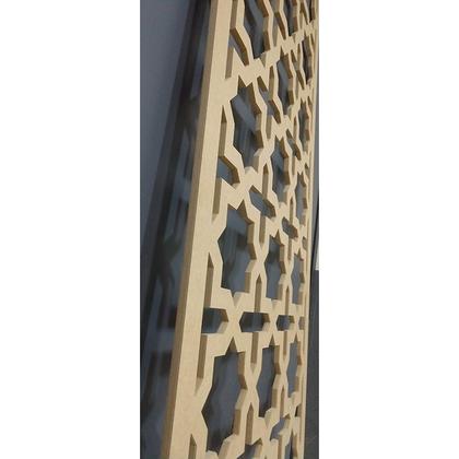 Imagem de Painel Vazado Divisória MDF Cairo Crú