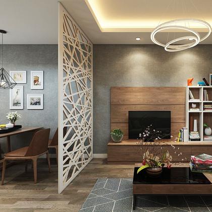 Imagem de Painel Vazado Divisória MDF Honolulu Crú