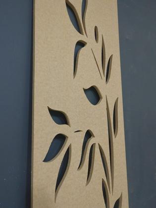 Imagem de Painel Vazado Divisória MDF Malibu Crú