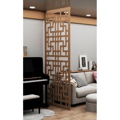 Imagem de Painel Vazado Divisória MDF Shangai Crú
