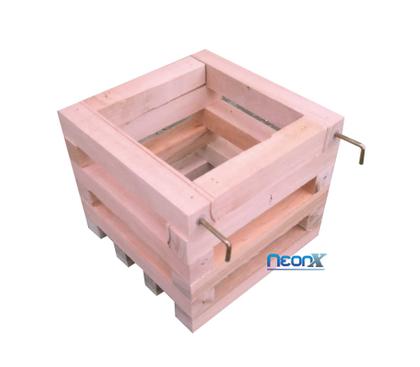 Imagem de Painel Vertical Floreira Treliça 70x70cm Com 2 Cachepot 15cm NeonX Pintada