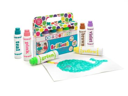 Imagem de Paint Dot Markers Do.A.Dot Art! Pacote com 6 cores brilhantes