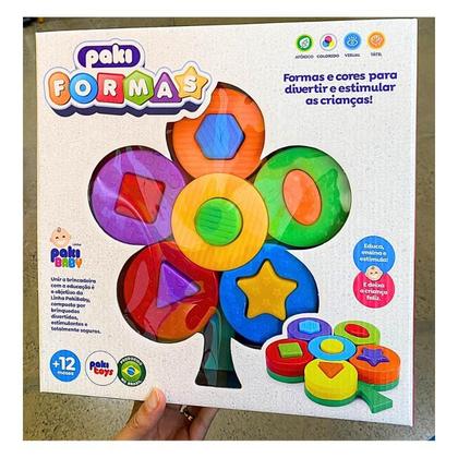 Imagem de Paki Formas: Encaixe a inteligência e a diversão colorida já!