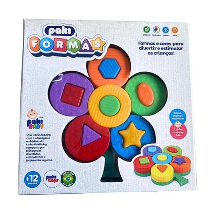 Imagem de Paki Formas: Encaixe a inteligência e a diversão colorida já!