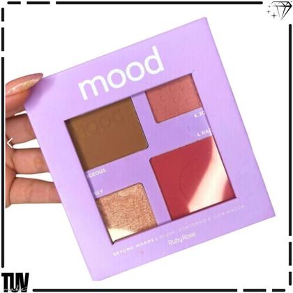 Imagem de Paleta De Blush Contorno E Iluminador Mood Ruby Rose