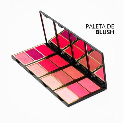 Imagem de PALETA DE BLUSH WISH TRIO PALETTE MICHELLY PALMA A PROVA D'ÀGUA Cor:CRAVINA