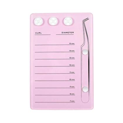 Imagem de Paleta De Cola Para Extensão De Cílios Em Placa Acrílica Para Cílios Postiços Ferramentas De