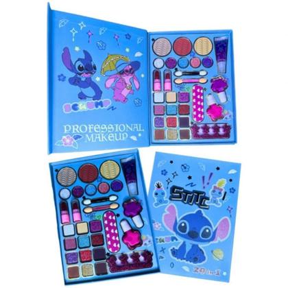 Imagem de Paleta de Maquiagem Diva Infantil Completa 29 em 1 Stitch - MABE MAGAZINE