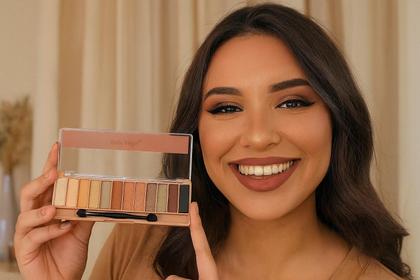 Imagem de Paleta de Sombras 12 Tons Nudes Belle Angel