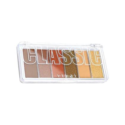 Paleta de Sombras 6 Cores Matte e Metálica Vivai Classic 4050 Imagem de Paleta de Sombras 6 Cores Matte e Metálica Vivai Classic 4050