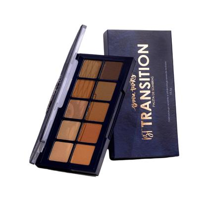 Imagem de Paleta de Sombras BT Transition Bruna Tavares 10 Tons Marrom Não Esfarela
